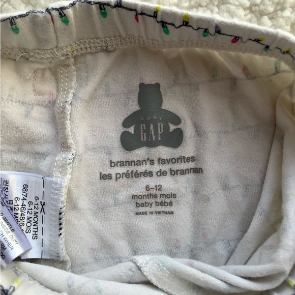 Baby Gap Holiday Lights Pants 6 months to 12 months 6M-12M - Picture 4 of 8